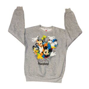 Disneyland Resort Disney Characters Vintage Graphic Sweatshirt Youth Xl/Xxl